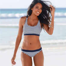 Load image into Gallery viewer, New Sexy Striped Beach Bikinis Set Women Swimwear Push Up Swimsuit Female Bathing Suits Bikini Girls Pool Swimming Suit 2020
