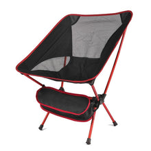 Load image into Gallery viewer, Ultralight Folding Camping Chair Fishing BBQ Hiking Chair Picnic Chair Portable Outdoor Tools Travel Foldable Beach Seat Chair
