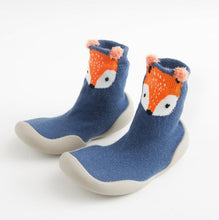 Load image into Gallery viewer, Baby Toddler Shoes Baby  Shoes Non-slip Fox Tiger  Thickening Shoes Sock Floor Shoes Foot Socks Animal Style Tz05
