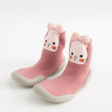Load image into Gallery viewer, Baby Toddler Shoes Baby  Shoes Non-slip Fox Tiger  Thickening Shoes Sock Floor Shoes Foot Socks Animal Style Tz05
