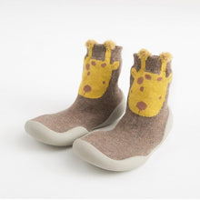 Load image into Gallery viewer, Baby Toddler Shoes Baby  Shoes Non-slip Fox Tiger  Thickening Shoes Sock Floor Shoes Foot Socks Animal Style Tz05
