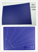 Load image into Gallery viewer, Double Sided Cutting Mat A4 Durable Cut Pad Patchwork Tool Handmade Cutting Plate Dark School Supplies 22x30cm
