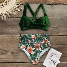 Load image into Gallery viewer, Sexy High Waist Bikini 2020 Halter Plus Size Swimwear Women Swimsuit Female Bikini Set Bodysuit Bathing Suit Summer Biquini XXL
