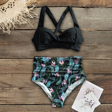 Load image into Gallery viewer, Sexy High Waist Bikini 2020 Halter Plus Size Swimwear Women Swimsuit Female Bikini Set Bodysuit Bathing Suit Summer Biquini XXL
