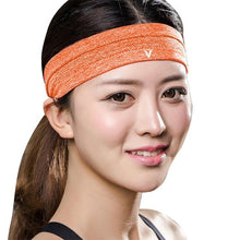 Load image into Gallery viewer, Veidoorn 1pcs Sweatband  Moisture-Wicking Breathable Men Women Sports Elastic Headband  for Fitness gym Running sport basketball
