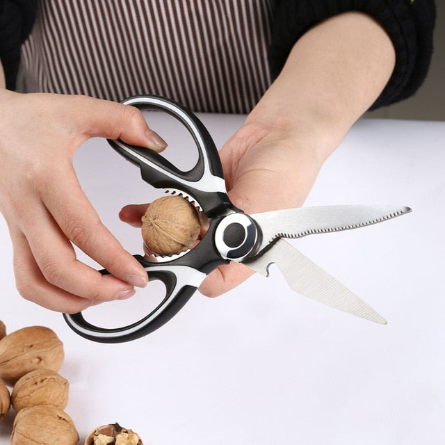Kitchen Scissors Tool Multifunctional Stainless Steel Cut Meat, Vegetables, BBQ Tool Scissors Kitchen Supplies