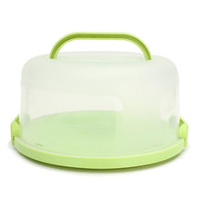Load image into Gallery viewer, 30X15cm Round Cake Carrier Portable Plastic Pastry Storage Box Dessert Container Cover Case Birthday Wedding Party Supplies
