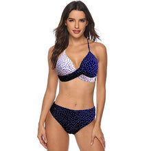 Load image into Gallery viewer, TYAKKVE Sexy 2020 Bikini Set Swimwear Women Print Swimsuit Push Up Polka Dots Plus Size Bathing Suit Beachwear Biquini 3XL
