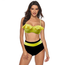 Load image into Gallery viewer, TYAKKVE Sexy 2020 Bikini Set Swimwear Women Print Swimsuit Push Up Polka Dots Plus Size Bathing Suit Beachwear Biquini 3XL
