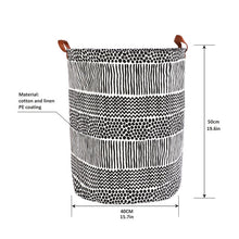 Load image into Gallery viewer, New 1PC Foldable Laundry Basket Large Capacity Laundry Hamper Dirty Clothes Storage Organizer Bucket Homehold Storage Bag
