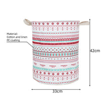Load image into Gallery viewer, New 1PC Foldable Laundry Basket Large Capacity Laundry Hamper Dirty Clothes Storage Organizer Bucket Homehold Storage Bag
