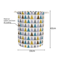 Load image into Gallery viewer, New 1PC Foldable Laundry Basket Large Capacity Laundry Hamper Dirty Clothes Storage Organizer Bucket Homehold Storage Bag
