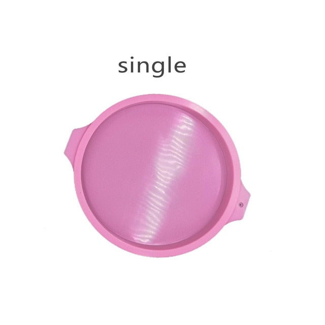 Topbaking Silicone Layered Cake Round Shape Mold Kitchen Bakeware DIY Desserts Baking Mold Mousse Cake Moulds Baking Pan Tools