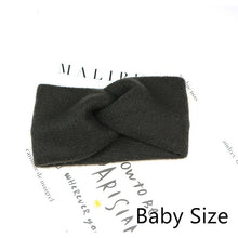 Load image into Gallery viewer, Baby Headband Women Girl Twisted Hair Band Kids Woolen Headwrap Mommy and Me Headbands Toddler Spring Turban Hair Accessories
