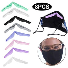 Load image into Gallery viewer, 8Pcs Anti-Fogging Nose Bridge Pads Cushion For Mouth Face Mask
