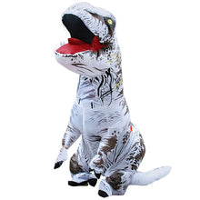 Load image into Gallery viewer, Hot T REX Dinosaur Inflatable Costume Party Cosplay costumes Fancy Mascot Anime Halloween Costume For Adult Kids Dino Cartoon
