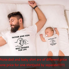 Load image into Gallery viewer, Gift for Him Gifts for Dad Biggie and Smalls Shirt Father Daughter Matching Shirts Father and Son Funny Print Shirts Family Tops

