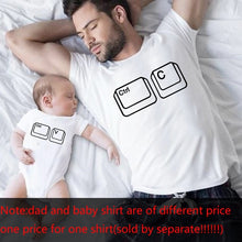 Load image into Gallery viewer, Gift for Him Gifts for Dad Biggie and Smalls Shirt Father Daughter Matching Shirts Father and Son Funny Print Shirts Family Tops
