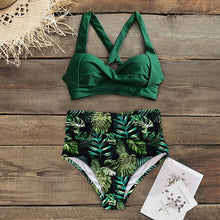 Load image into Gallery viewer, Sexy High Waist Bikini 2020 Halter Plus Size Swimwear Women Swimsuit Female Bikini Set Bodysuit Bathing Suit Summer Biquini XXL
