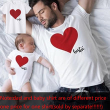 Load image into Gallery viewer, Father and Son Best Friends for Life Family Matching Family Look T Shirt Baby Dad Matching Clothes Father and Son Matching
