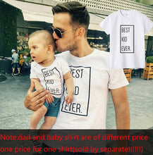 Load image into Gallery viewer, Father and Son Best Friends for Life Family Matching Family Look T Shirt Baby Dad Matching Clothes Father and Son Matching
