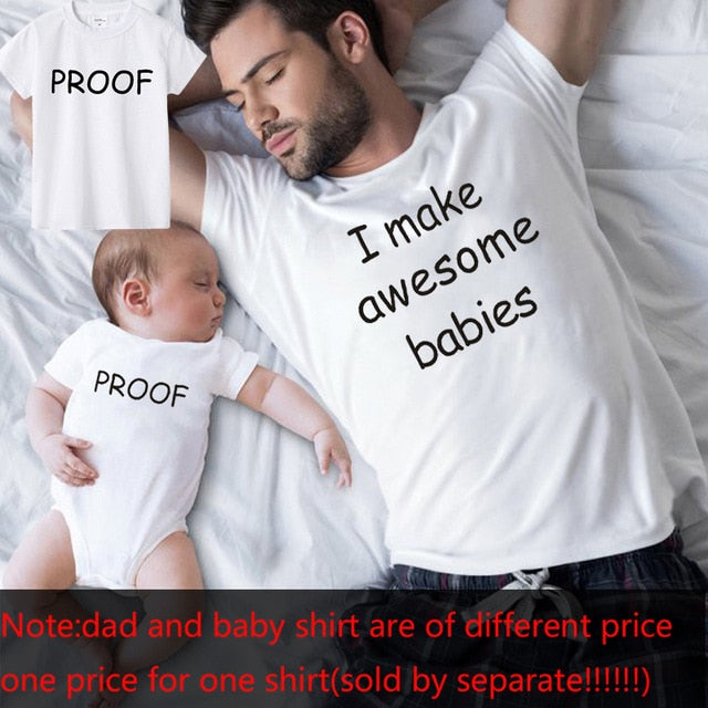 Father and Son Best Friends for Life Family Matching Family Look T Shirt Baby Dad Matching Clothes Father and Son Matching