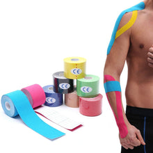 Load image into Gallery viewer, KoKossi One Piece Kinesiology Tape Muscle Bandage Sports Cotton Elastic Adhesive Strain Injury Tape Knee Muscle Pain Relief

