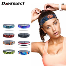 Load image into Gallery viewer, Unisex Non Slip Tennis Basketball Running Sweatband Sport Fitness Head bandHeadbands Sports Hair Sweat Band

