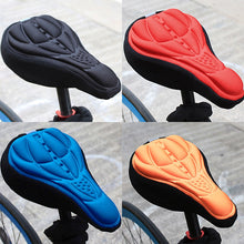 Load image into Gallery viewer, Bicycle Saddle 3D Soft Bike Seat Cover Comfortable Foam Seat Cushion Cycling Saddle for Bicycle Bike Accessories
