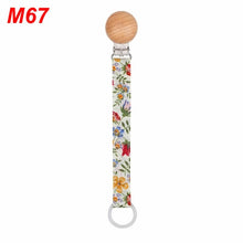 Load image into Gallery viewer, Cotton Linen Baby Pacifier Chain Clip Soother Nipple Holder Clasps Dummy  Attache Feeding Dropship
