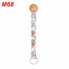 Load image into Gallery viewer, Cotton Linen Baby Pacifier Chain Clip Soother Nipple Holder Clasps Dummy  Attache Feeding Dropship
