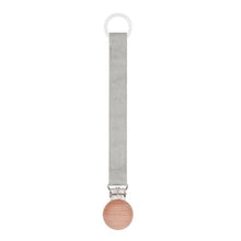 Load image into Gallery viewer, Cotton Linen Baby Pacifier Chain Clip Soother Nipple Holder Clasps Dummy  Attache Feeding Dropship
