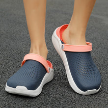 Load image into Gallery viewer, Women Mens Summer Casual Slippers Light Breathable Swimming Walking Beach Sports Flip Flops Soft Sandals Anti-slip Water Shoes

