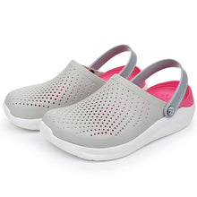 Load image into Gallery viewer, Women Mens Summer Casual Slippers Light Breathable Swimming Walking Beach Sports Flip Flops Soft Sandals Anti-slip Water Shoes

