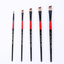 Load image into Gallery viewer, 4Pcs/5Pcs/6Pcs Artist Wood Handle Paint Brush Set Eco-friendly Drawing Acrylic Oil Painting Pen Nylon Hair Painting Brush
