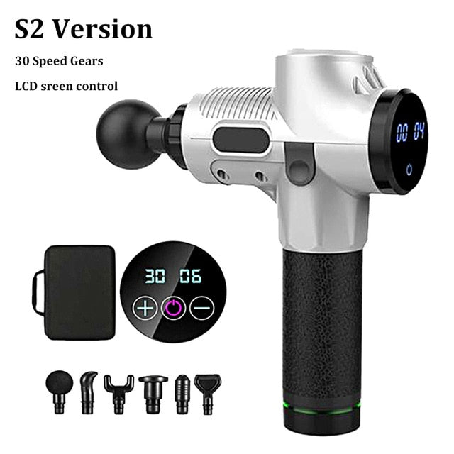 Deep Muscle Massage Gun with Multiple heads