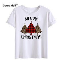 Load image into Gallery viewer, Heartbeat Outfits Christmas Family Matching T-shirt lovely Mom Dad Kids Me Baby Outfit Mother Daughter Son Girl Boys Clothes
