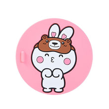 Load image into Gallery viewer, Cartoon Silicone Car Mug Coaster Portable Home Office Milk Coffee Mug Cup Mat Non-slip Car Cup Mats Cute Animals Cup Pad Coaster
