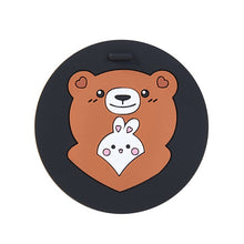 Load image into Gallery viewer, Cartoon Silicone Car Mug Coaster Portable Home Office Milk Coffee Mug Cup Mat Non-slip Car Cup Mats Cute Animals Cup Pad Coaster
